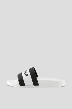 BOGNER Belize Slides Weiß Schwarz | MRIKE-0637