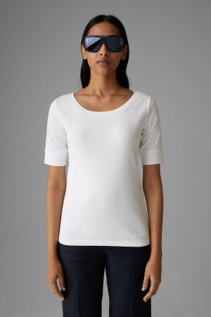 BOGNER Jackie T-shirt Weiß | XLSIR-7813