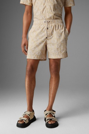 BOGNER Ocean Swimming Shorts Gelb | YCSZW-9175