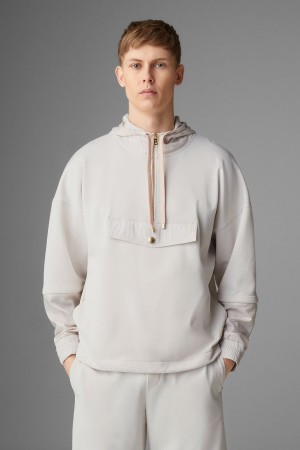 BOGNER Paul Hoodie Off-white | XNWME-8031