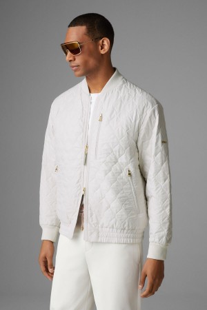 BOGNER Peter Gesteppt Jacket Off-white | RUDPG-3479