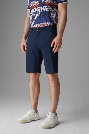 BOGNER Sport Covin Functional Shorts Navy Blau | PFHDL-9172