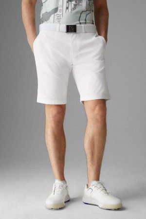 BOGNER Sport Gorden Functional Shorts Weiß | PEHSW-7956