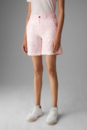 BOGNER Sport Kora Functional Shorts Rosa Weiß | EYQWG-3092