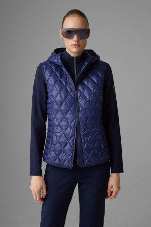 BOGNER Sport Pippa Down Waistcoat Dunkelblau | WRUPI-9354