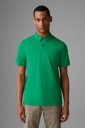 BOGNER Timo Piqué Polo Shirt Grün | LTIUH-0538
