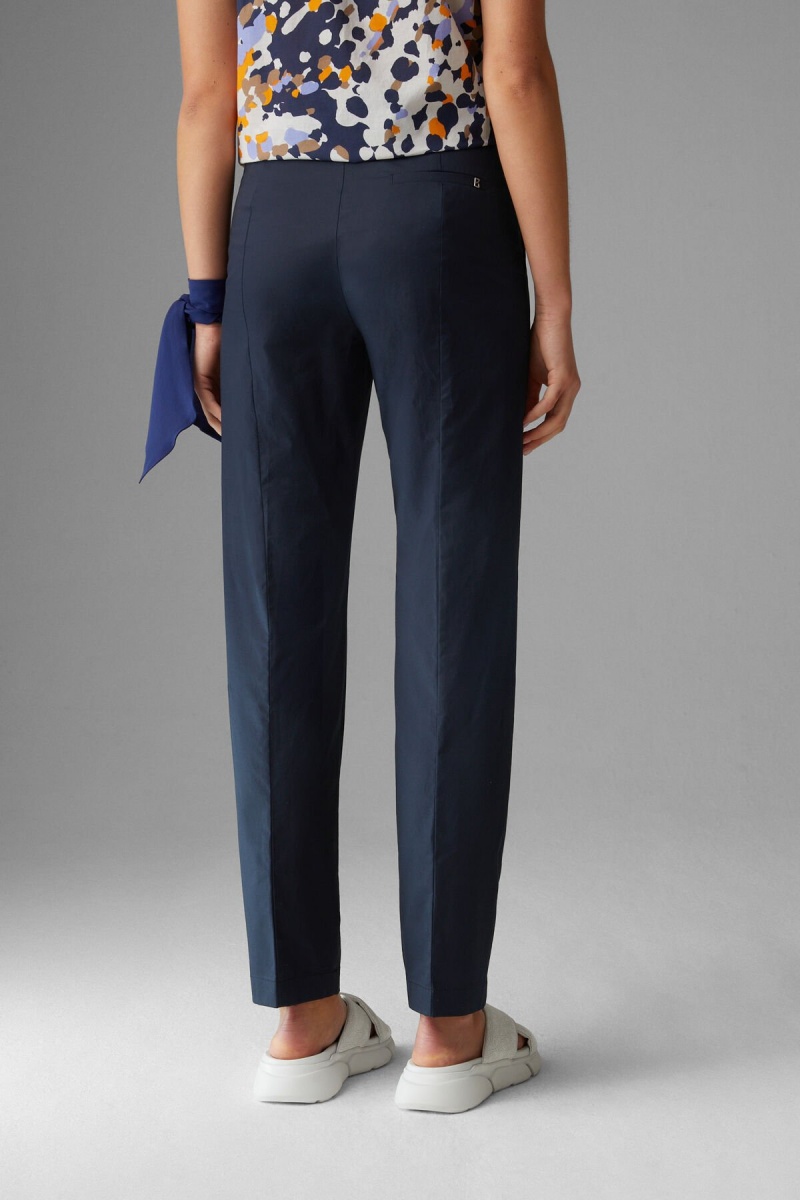 BOGNER Abbie Chinos Navy Blau | WYKBR-2356