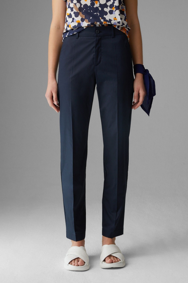 BOGNER Abbie Chinos Navy Blau | WYKBR-2356