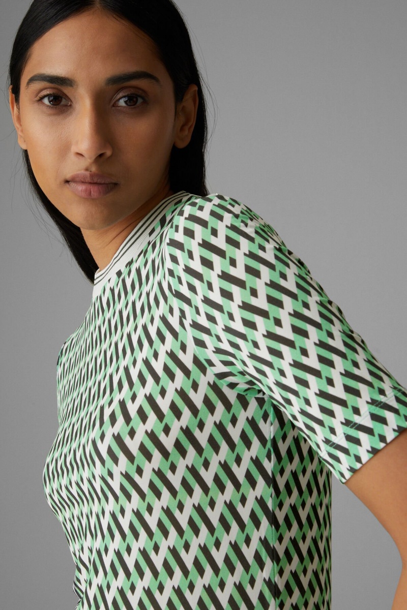 BOGNER Alene Shirt Grün Weiß | YAEOI-3956