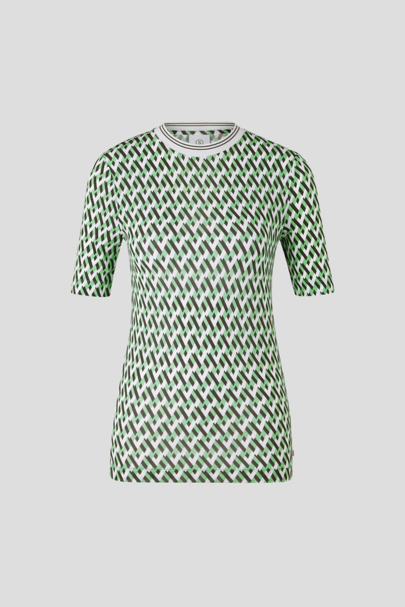 BOGNER Alene Shirt Grün Weiß | YAEOI-3956