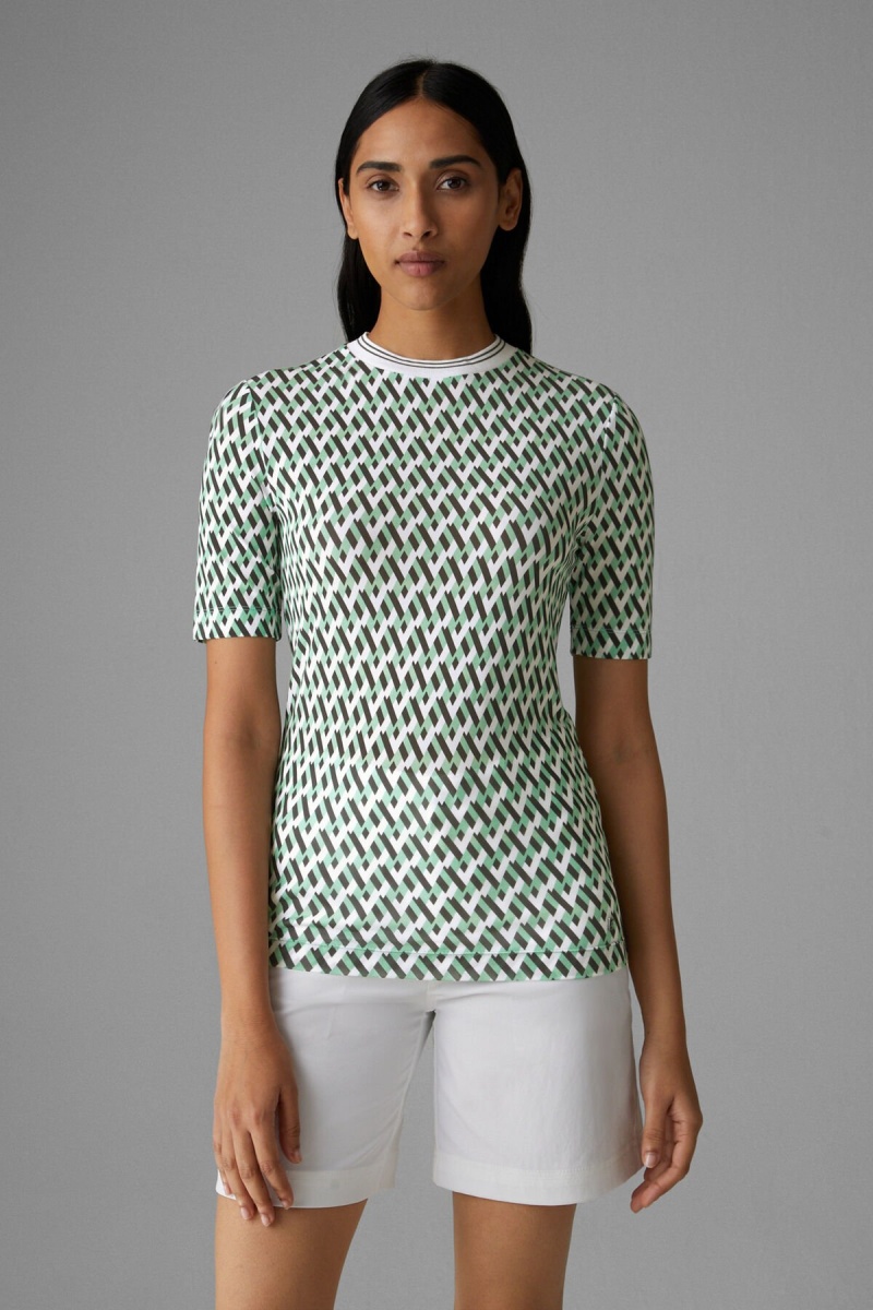BOGNER Alene Shirt Grün Weiß | YAEOI-3956