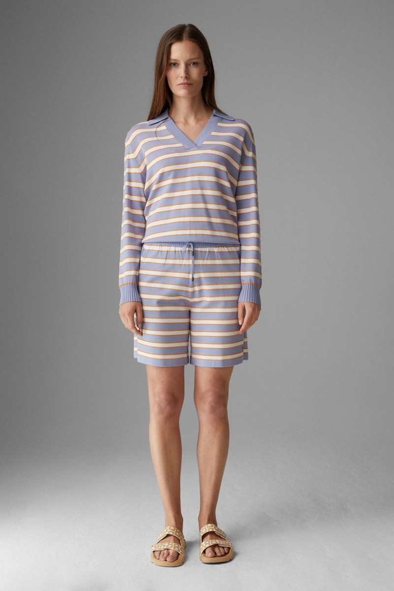 BOGNER Alice Gestrickt Shorts Weiß | YGDUE-2617