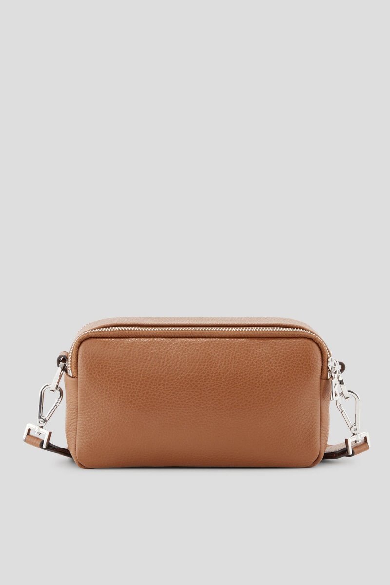 BOGNER Andermatt Avy Crossbody Bag Mocha | SRHIV-1248