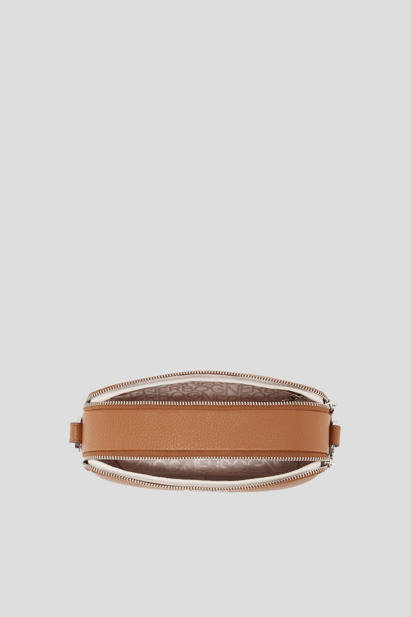 BOGNER Andermatt Avy Crossbody Bag Mocha | SRHIV-1248