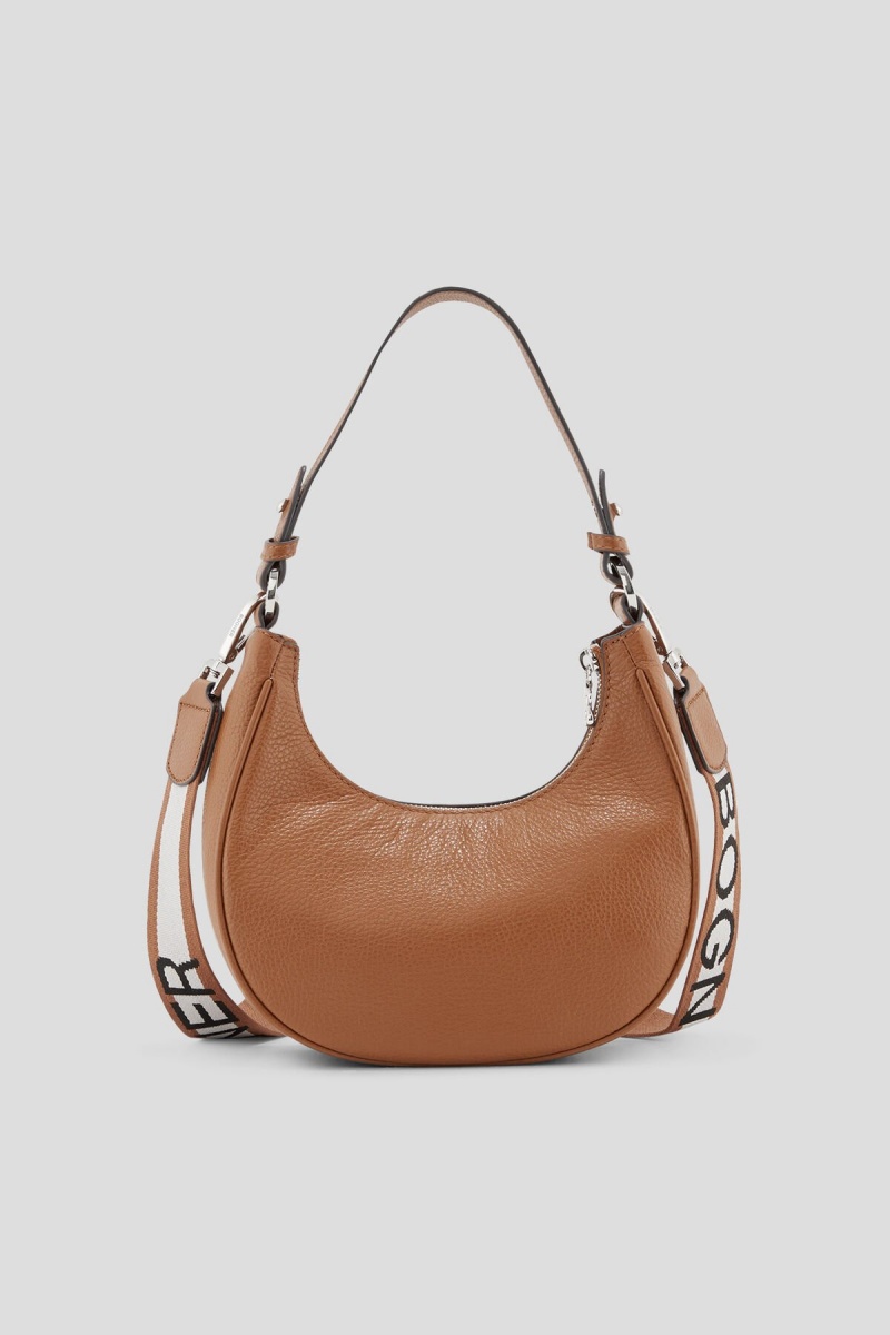 BOGNER Andermatt Melene Shoulder Bag Mocha | IPGTM-8794