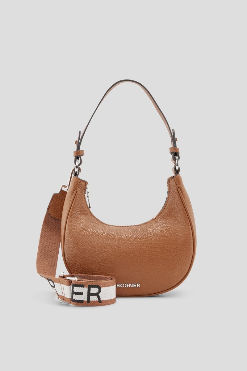 BOGNER Andermatt Melene Shoulder Bag Mocha | IPGTM-8794