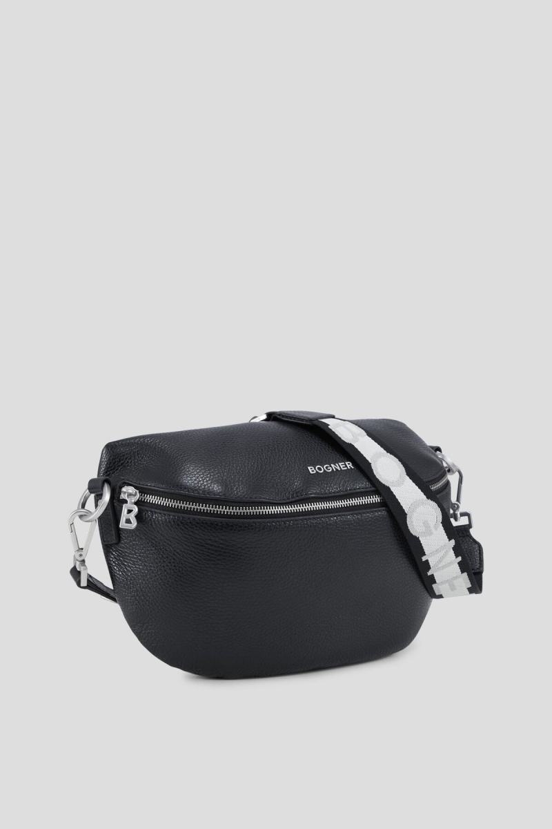 BOGNER Andermatt Sina Cross Body Bag Schwarz | YURBI-0784