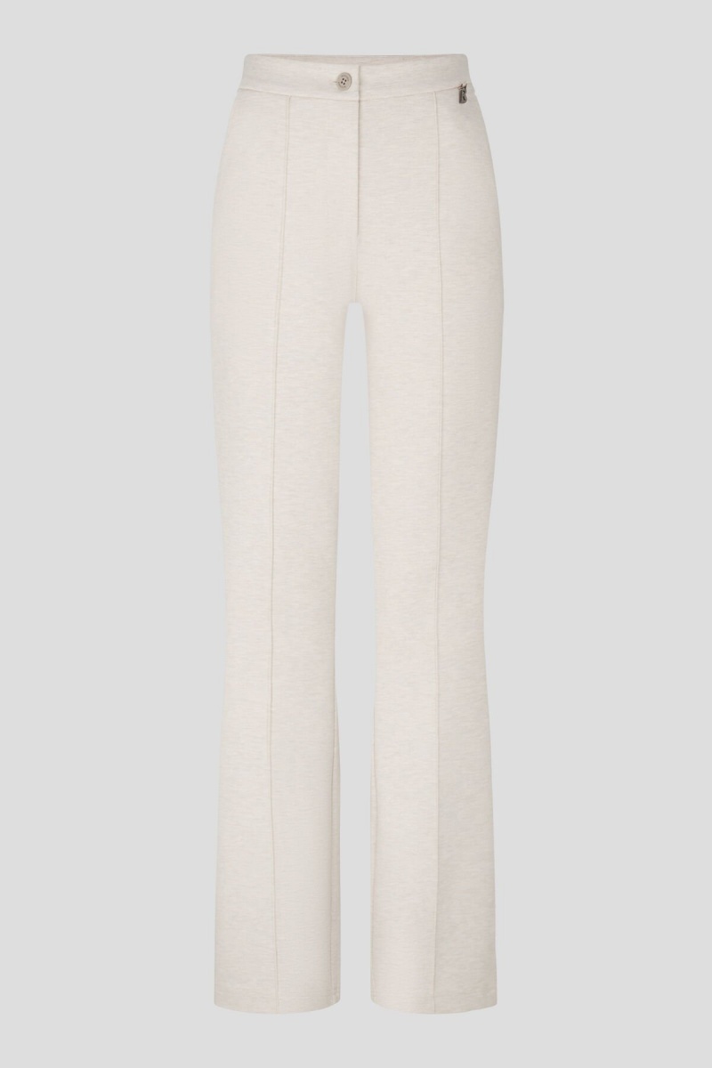 BOGNER April Tracksuit Pants Off-white melange | VRIAP-6470