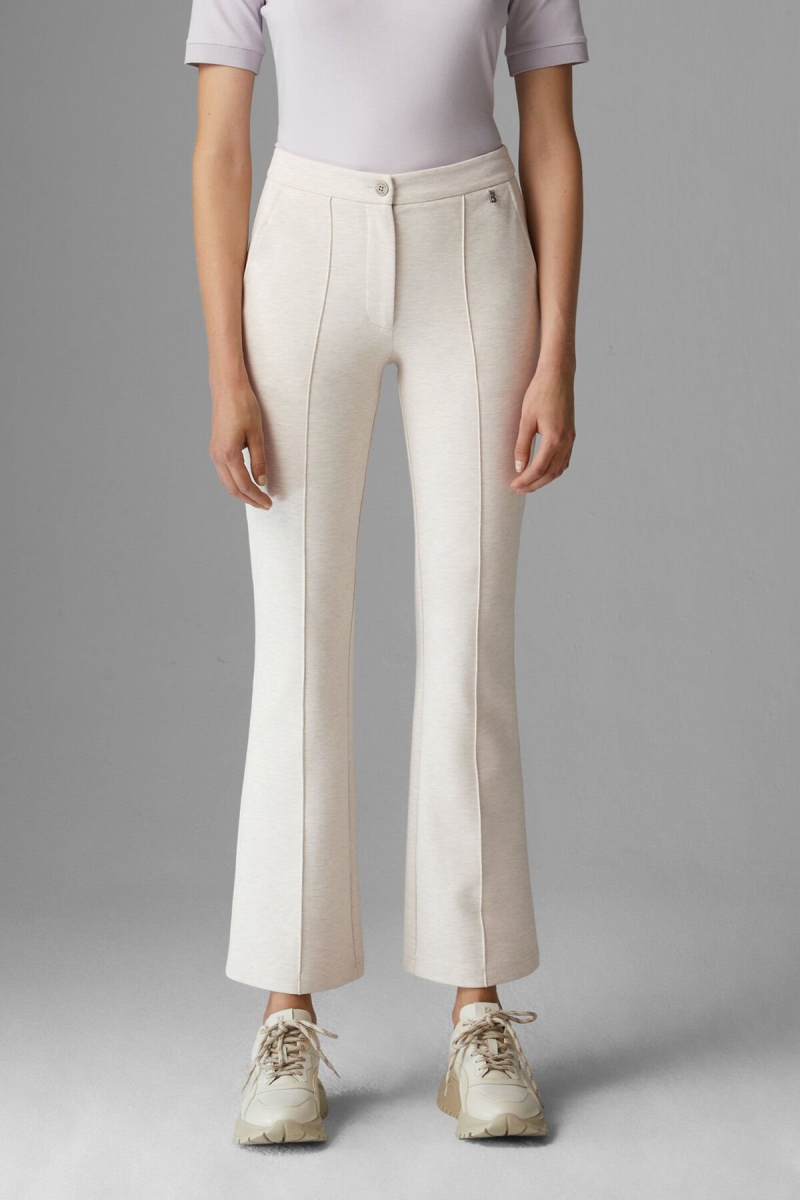BOGNER April Tracksuit Pants Off-white melange | VRIAP-6470