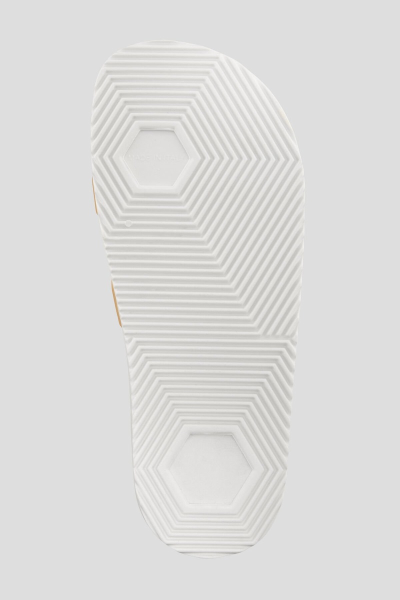 BOGNER Belize Slides Weiß Beige | JONBT-0972