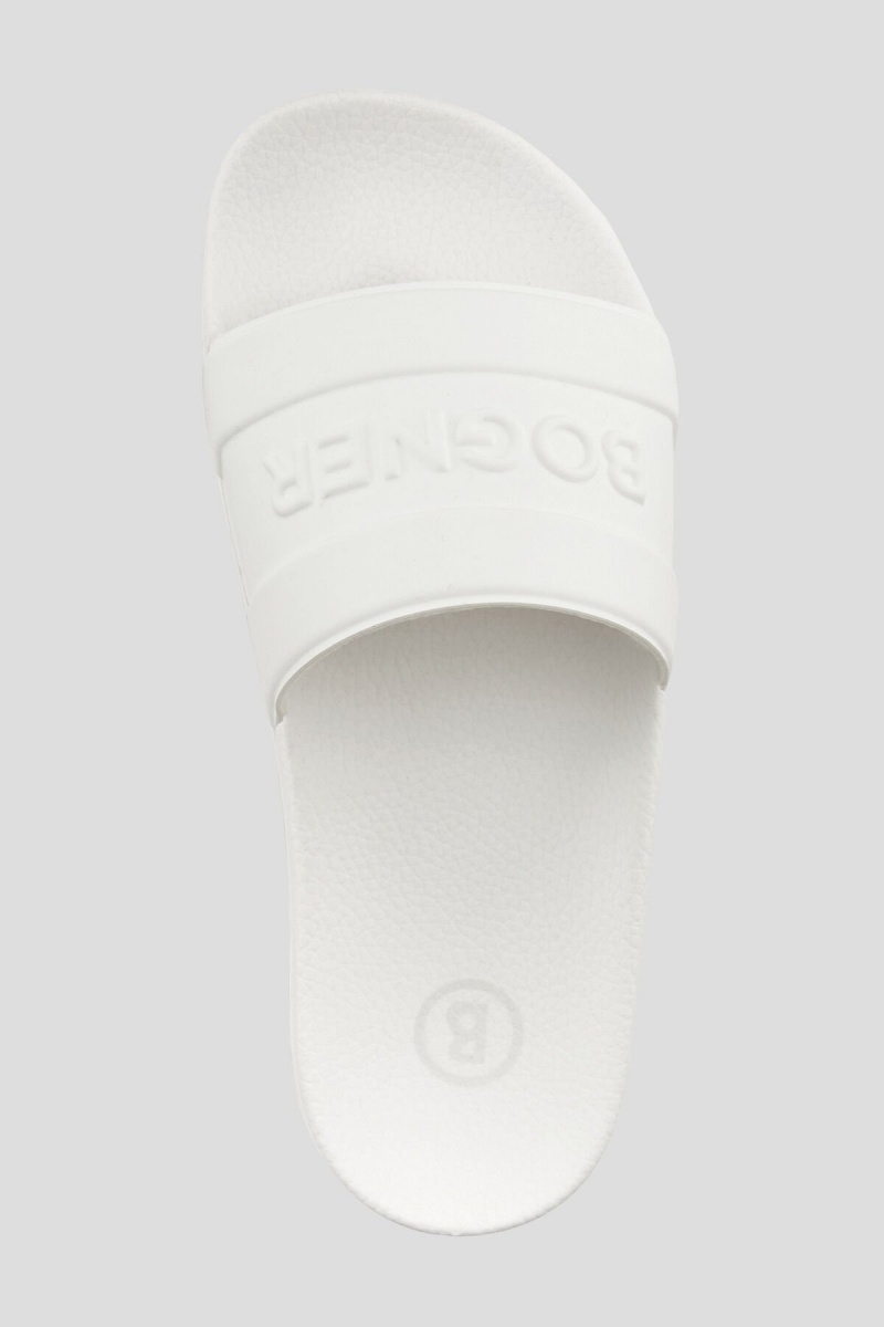 BOGNER Belize Slides Weiß | SXWJY-1263