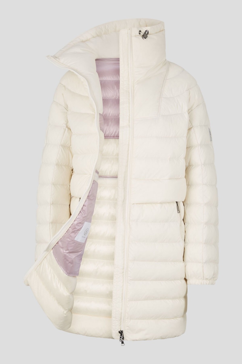 BOGNER Benice Down Coat Off-white | ZYBXQ-0674