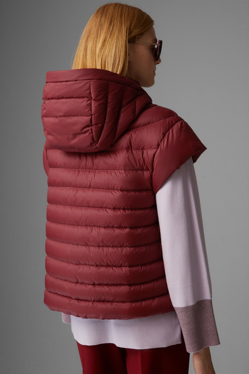 BOGNER Betty Laufschuhe Down Gilet Bordeaux | ZVTHC-3570