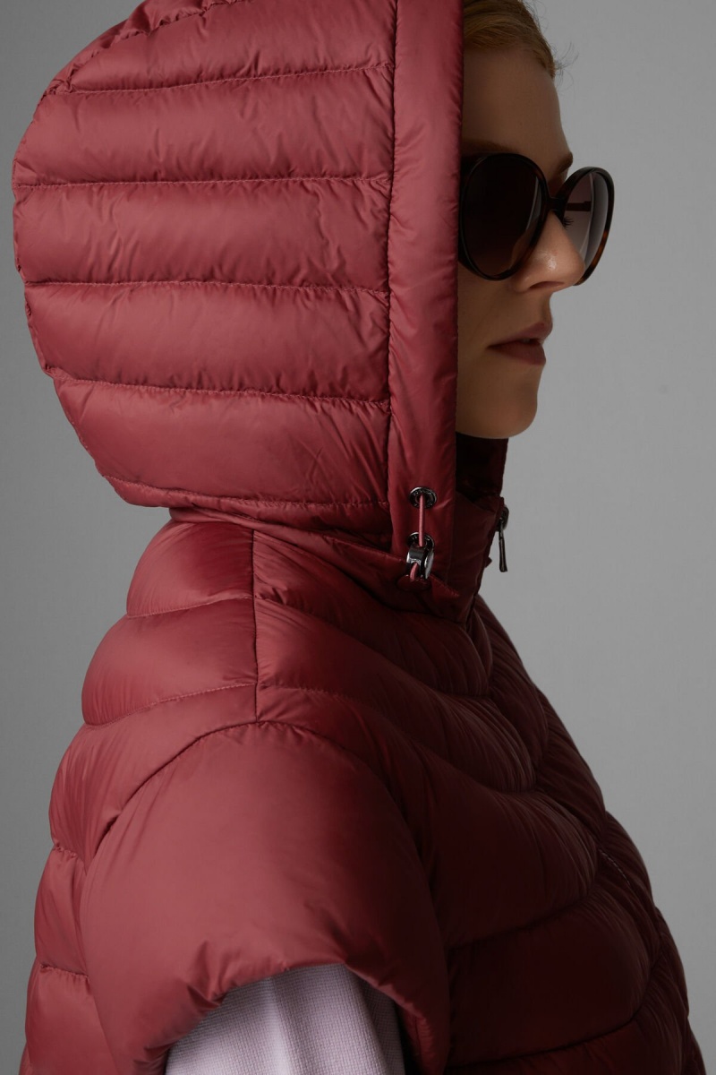 BOGNER Betty Laufschuhe Down Gilet Bordeaux | ZVTHC-3570