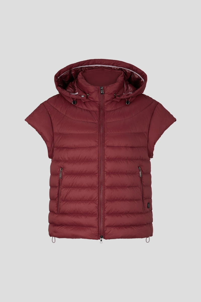 BOGNER Betty Laufschuhe Down Gilet Bordeaux | ZVTHC-3570