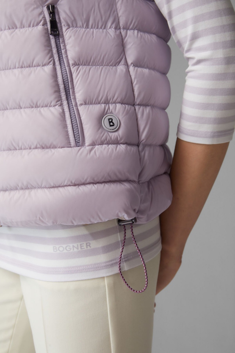 BOGNER Betty Laufschuhe Down Gilet Lilac | BWIOA-7496