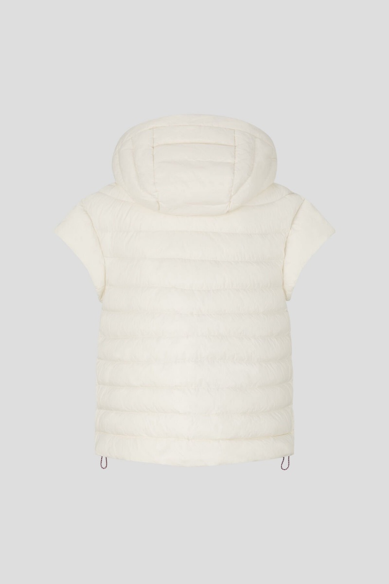 BOGNER Betty Laufschuhe Down Gilet Off-white | VWCGD-9541