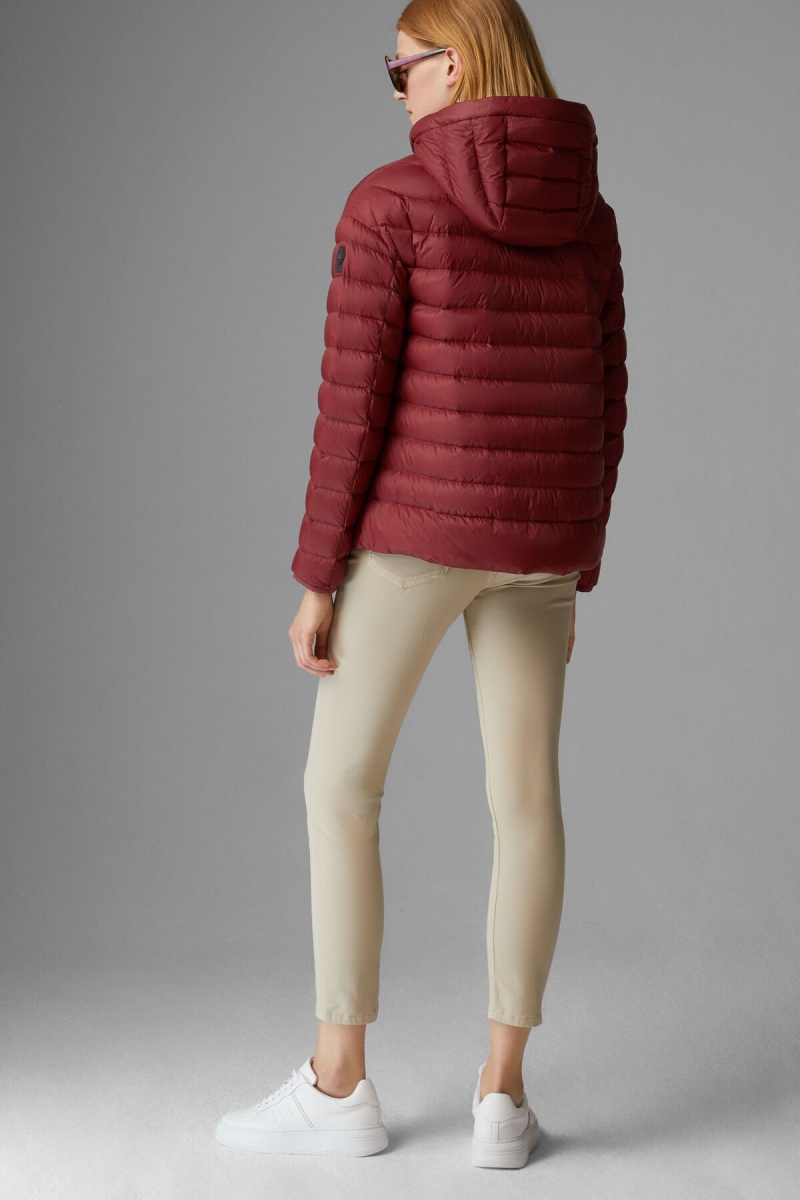 BOGNER Blake Laufschuhe Down Jacket Bordeaux | NYDWV-0289