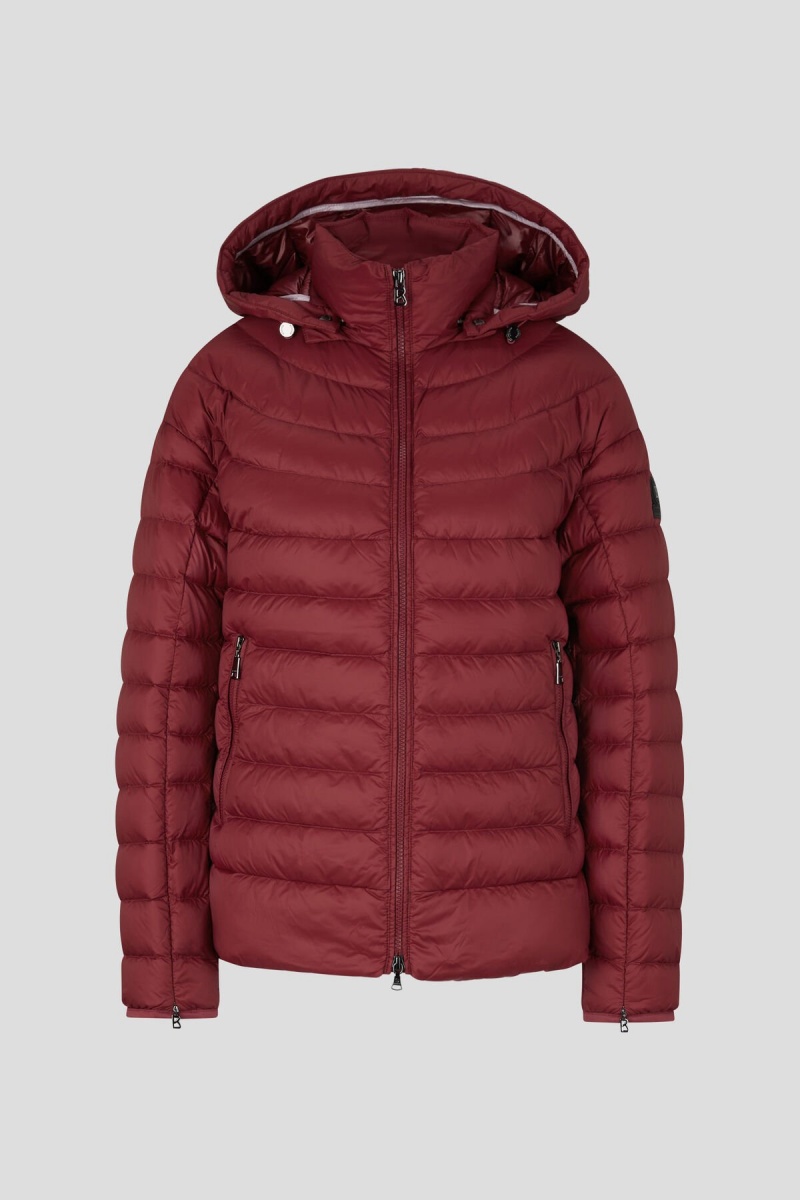 BOGNER Blake Laufschuhe Down Jacket Bordeaux | NYDWV-0289