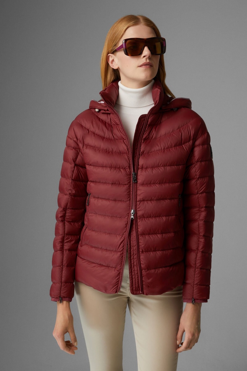 BOGNER Blake Laufschuhe Down Jacket Bordeaux | NYDWV-0289