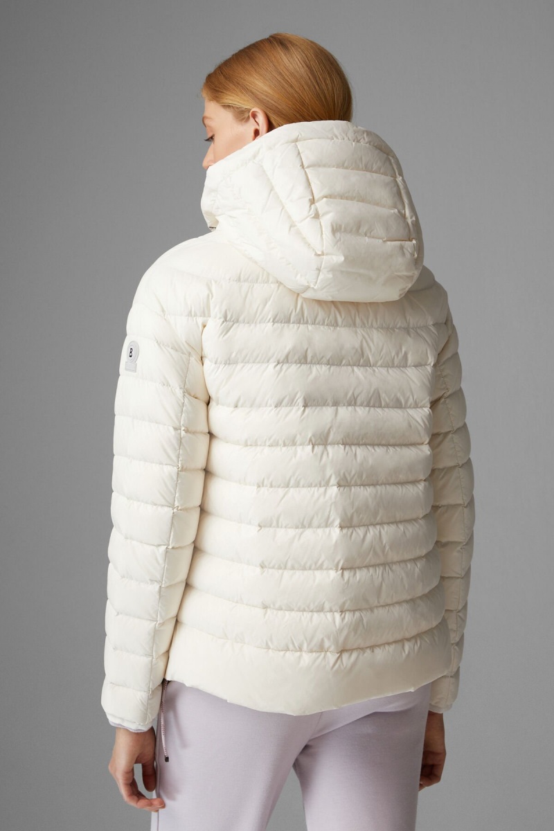 BOGNER Blake Laufschuhe Down Jacket Off-white | SPIOH-7186