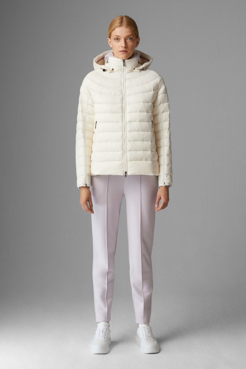 BOGNER Blake Laufschuhe Down Jacket Off-white | SPIOH-7186