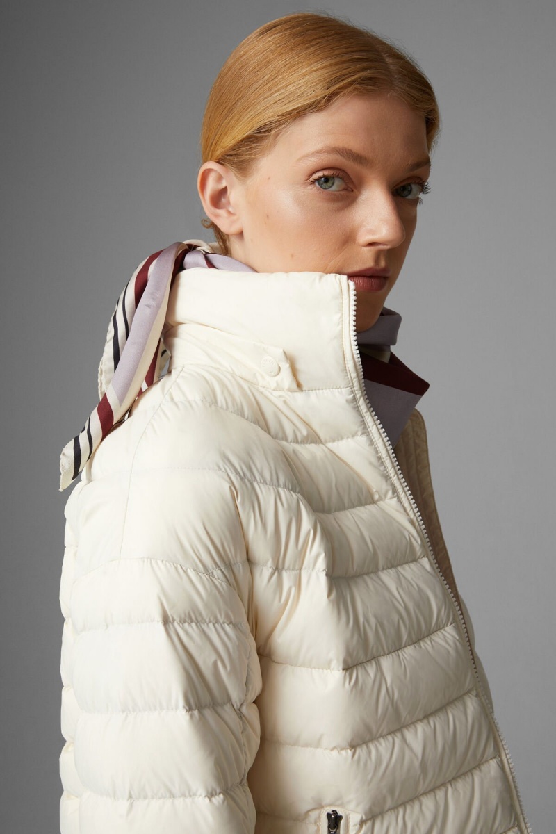 BOGNER Blake Laufschuhe Down Jacket Off-white | SPIOH-7186