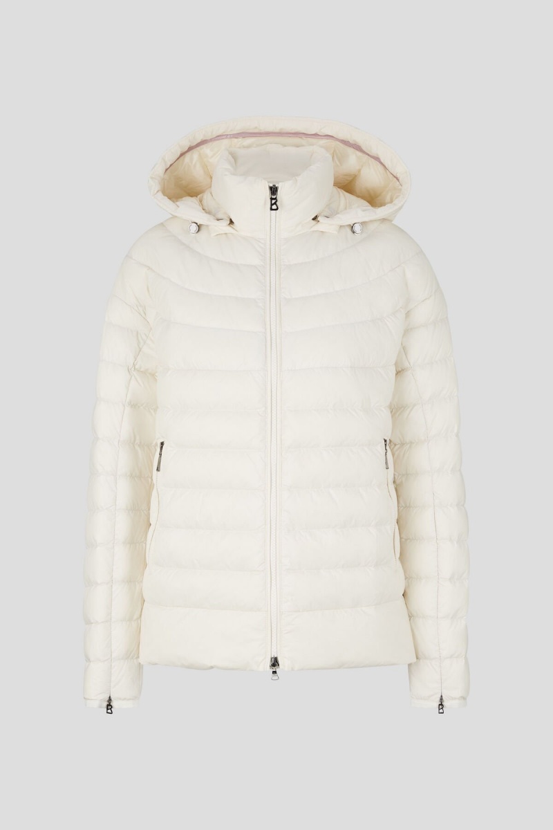 BOGNER Blake Laufschuhe Down Jacket Off-white | SPIOH-7186