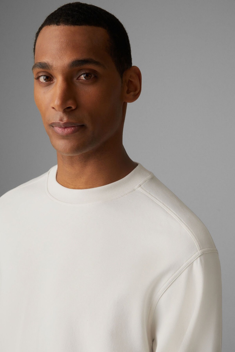 BOGNER Boris Sweatshirt Off-white | VSOFW-9860