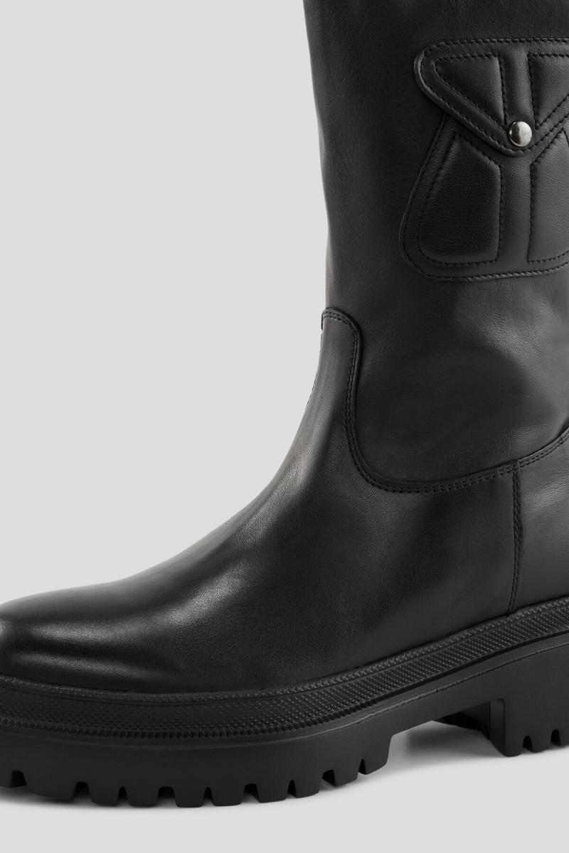 BOGNER Chesa Alpina Boots Schwarz | KWEHZ-9365