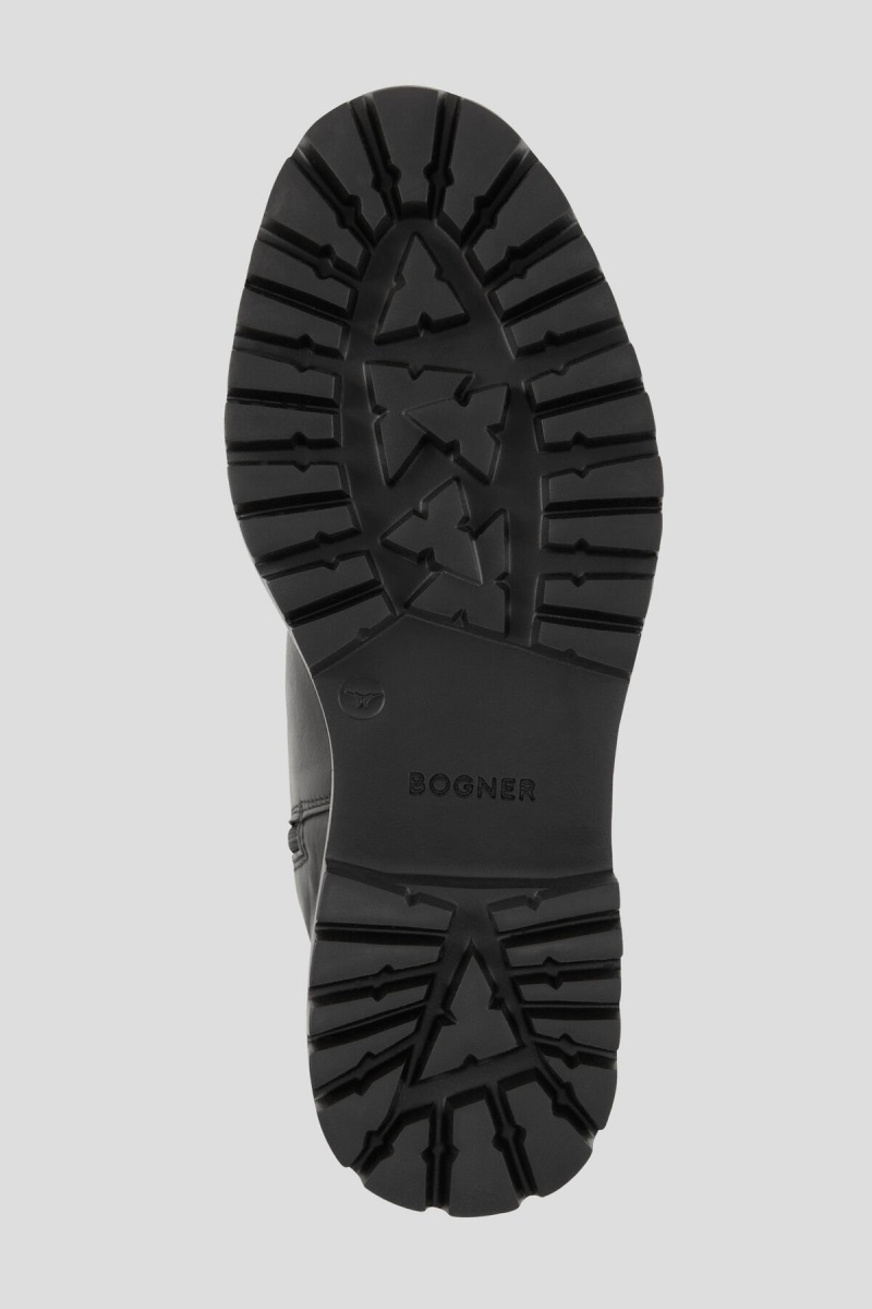 BOGNER Chesa Alpina Boots Schwarz | KWEHZ-9365