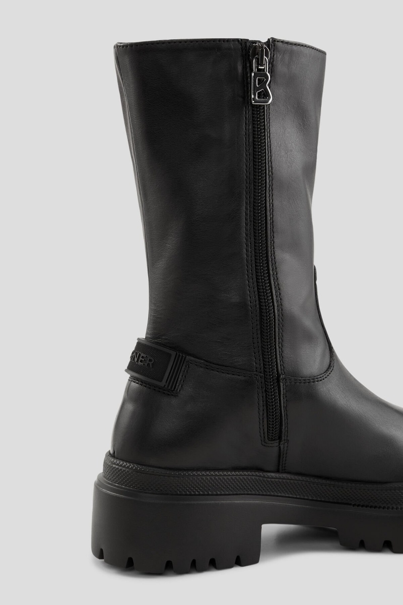 BOGNER Chesa Alpina Boots Schwarz | KWEHZ-9365