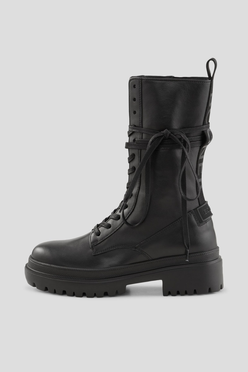 BOGNER Chesa Alpina Boots Schwarz | RBYJL-2813