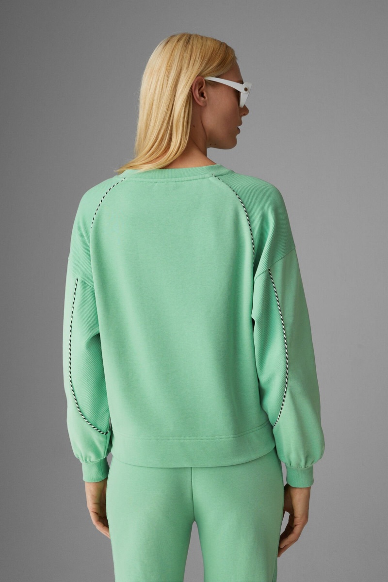 BOGNER Chloe Sweatshirt Hellgrün | OXVWK-0493