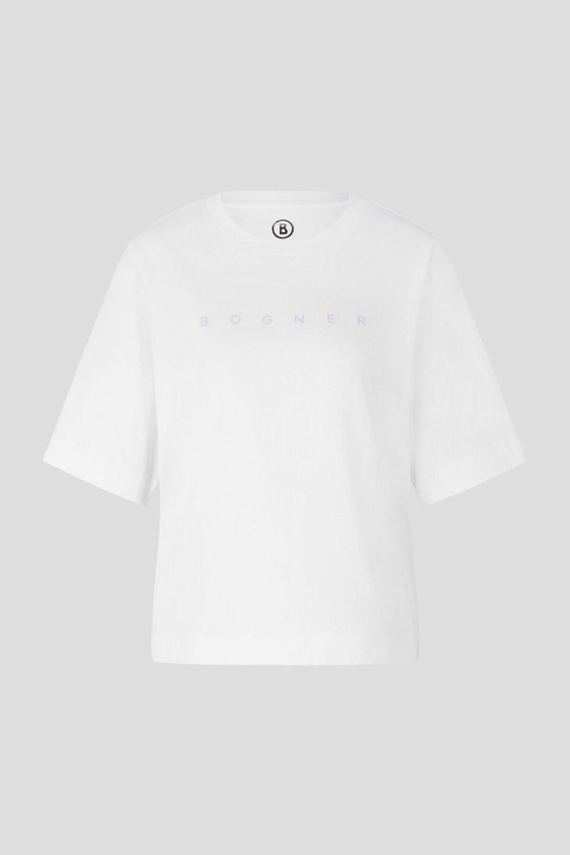 BOGNER Dorothy T-shirt Weiß | DEQVC-2610