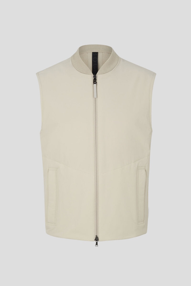 BOGNER Fillis Waistcoat Beige | QWCGL-9128
