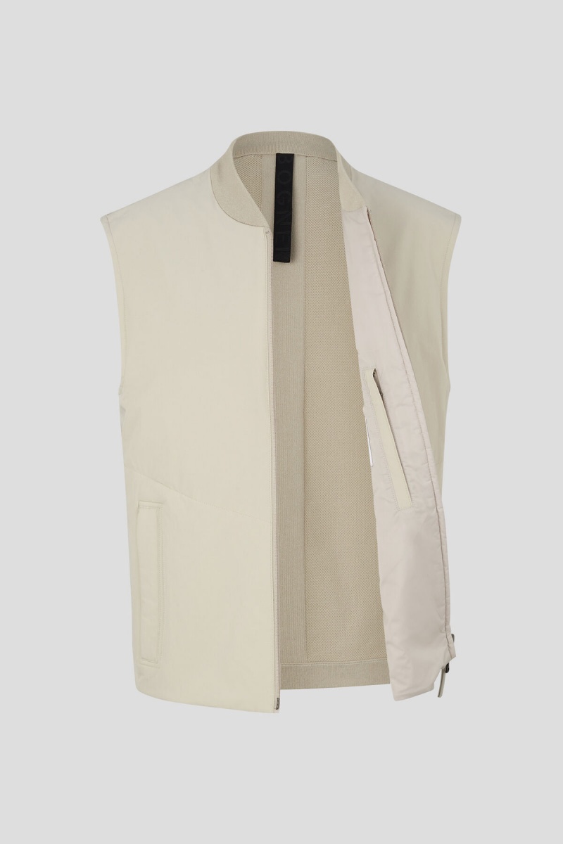BOGNER Fillis Waistcoat Beige | QWCGL-9128