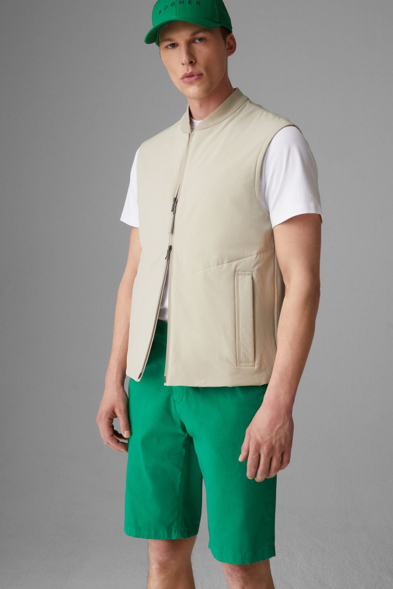 BOGNER Fillis Waistcoat Beige | QWCGL-9128