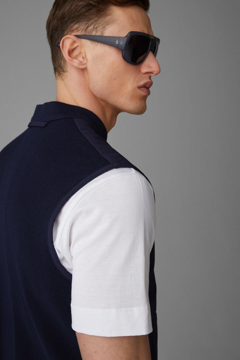 BOGNER Fillis Waistcoat Navy Blau | TMUFW-8519