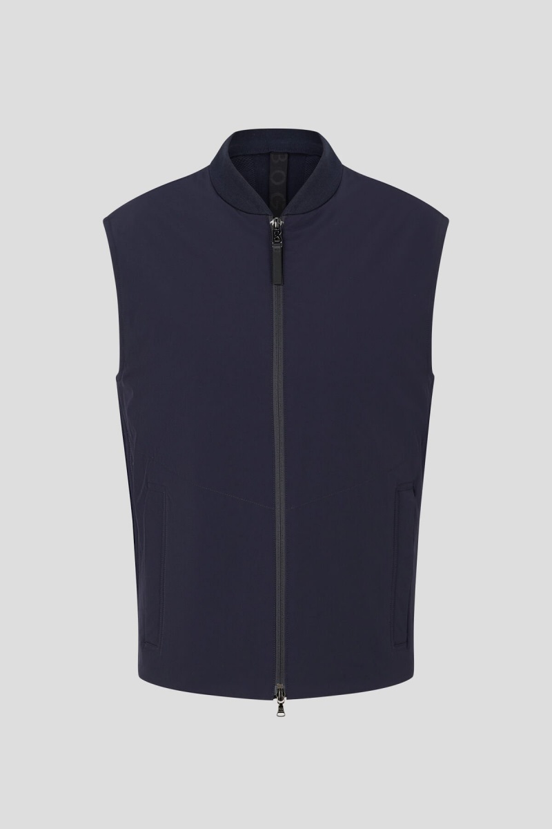 BOGNER Fillis Waistcoat Navy Blau | TMUFW-8519